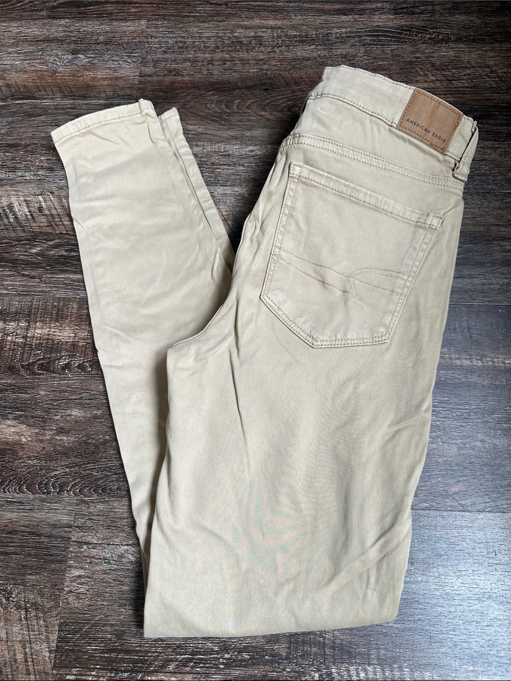 American Eagle Outfitters Tan Skinny Pants